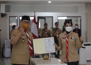 Lantik Sako SPN Jabar, Kak Atalia Ridwan Kamil Tekankan Pembinaan Karakter Anak Bangsa